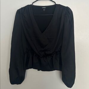 Express Black Women's Blouse